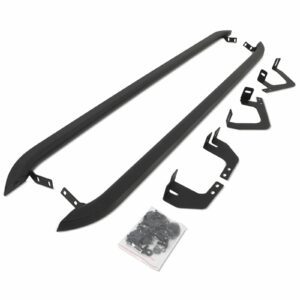 Ford Transit Custom SWB 2013+ Matte Black Trapezoid Side Bars