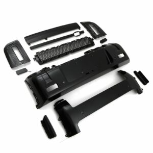 Predator 4x4 Front & Rear Black Pack Bumper Trim Kit To Fit Land Rover Defender L663 2020+