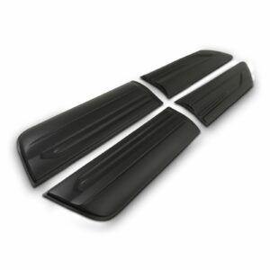 Toyota Hilux Revo 2015+ Matte Black Door Trim Kit