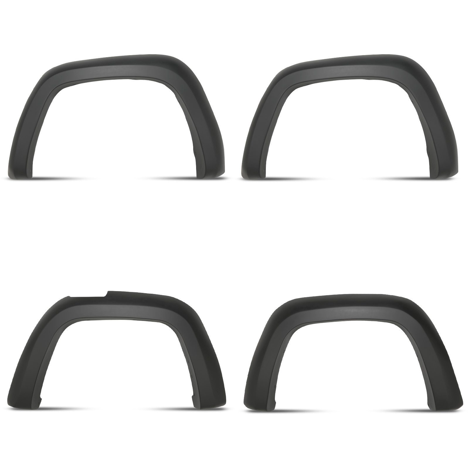 VW Amarok 2010-2020 100mm Matte Black OEM Design Wheel Arches