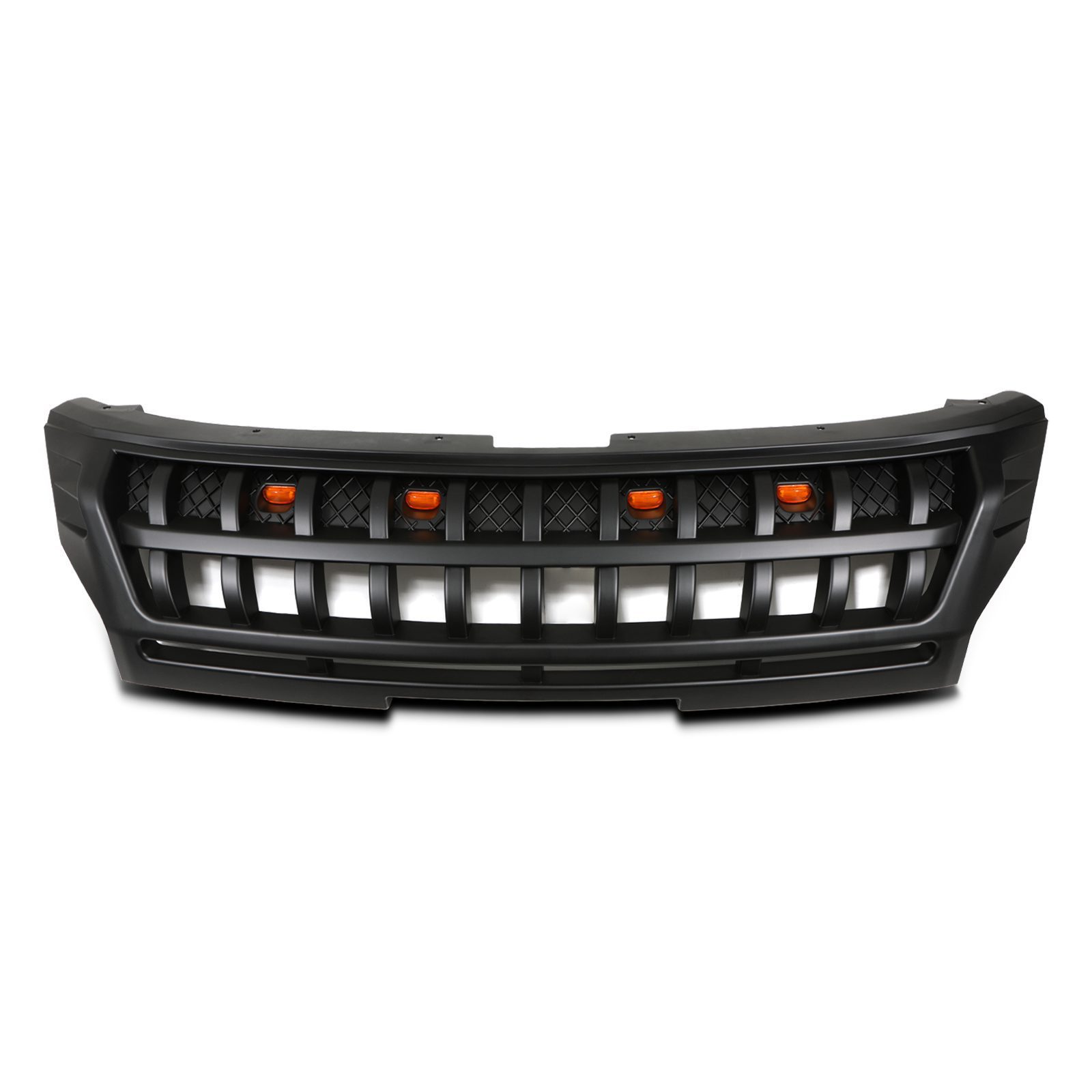 Mitsubishi L200 Triton 19-23 Black Grille With LED Lights