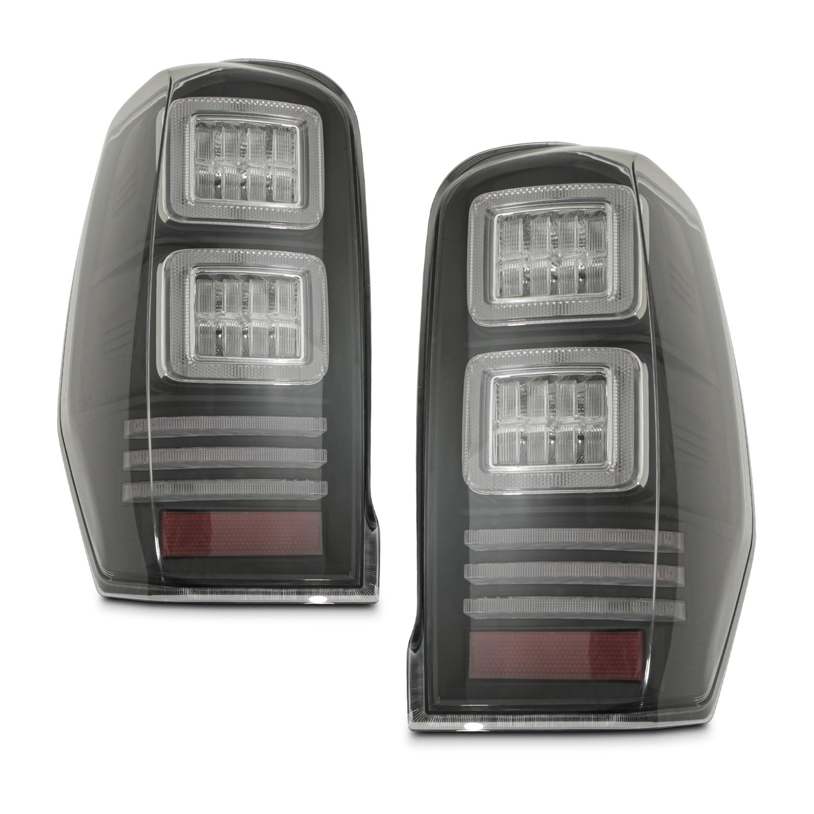 Mitsubishi L200 Triton 19-23 Smoked Black LED Tail Lights