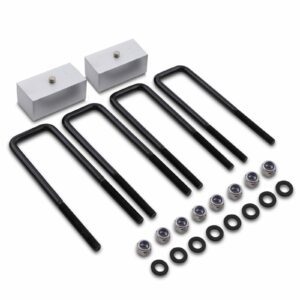 Isuzu D Max 12+ 2" 50mm Alloy Rear Suspension Lift Blocks