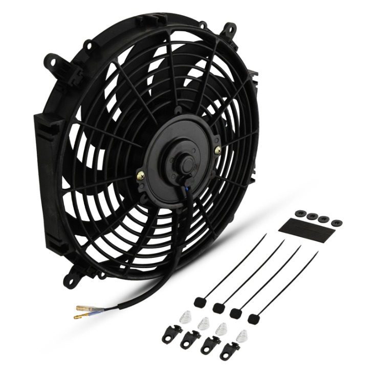 12" Universal Curved Blade Fan Kit