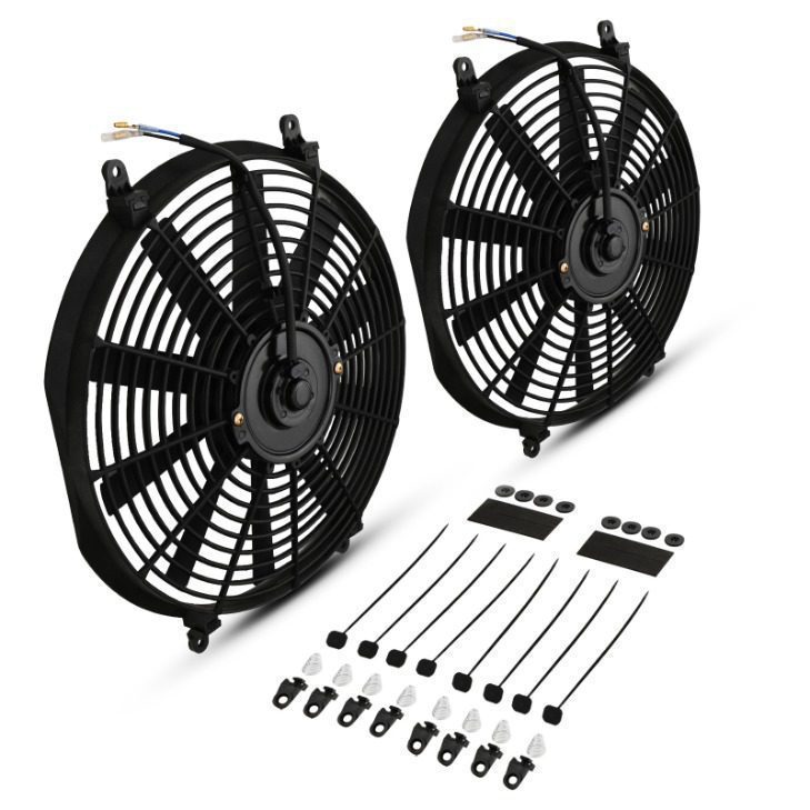 14" Universal Straight Blade Fans Kit