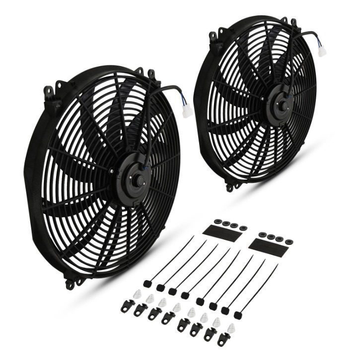 16" Universal Curved Blade Fans Kit