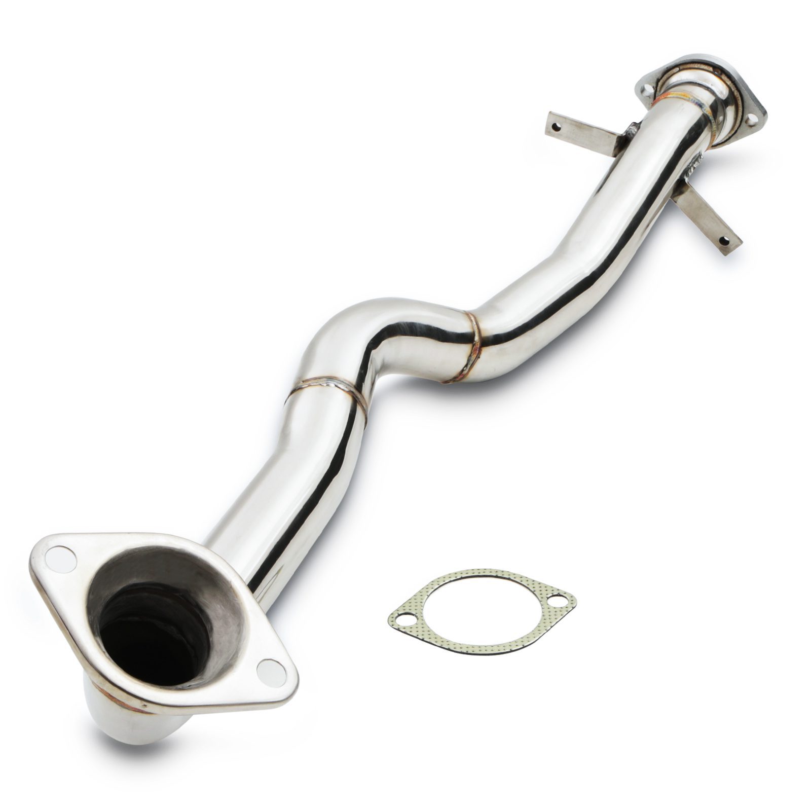 Exhaust Decat Downpipe - Mitsubishi Lancer Evo 8 VIII 260 03-05