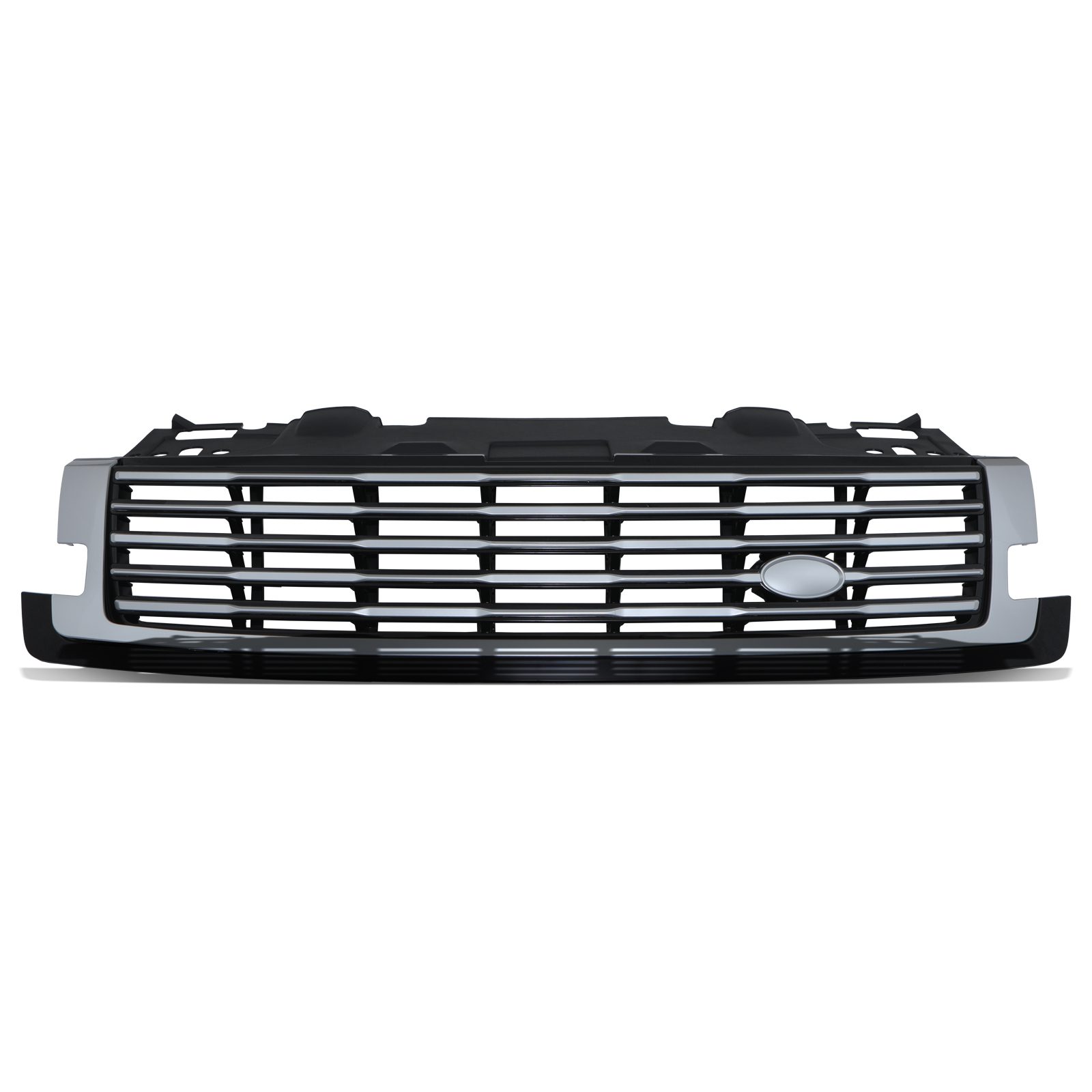 Predator 4x4 Gloss Black and Silver Front Grille To Fit Range Rover Vogue L460 2022+