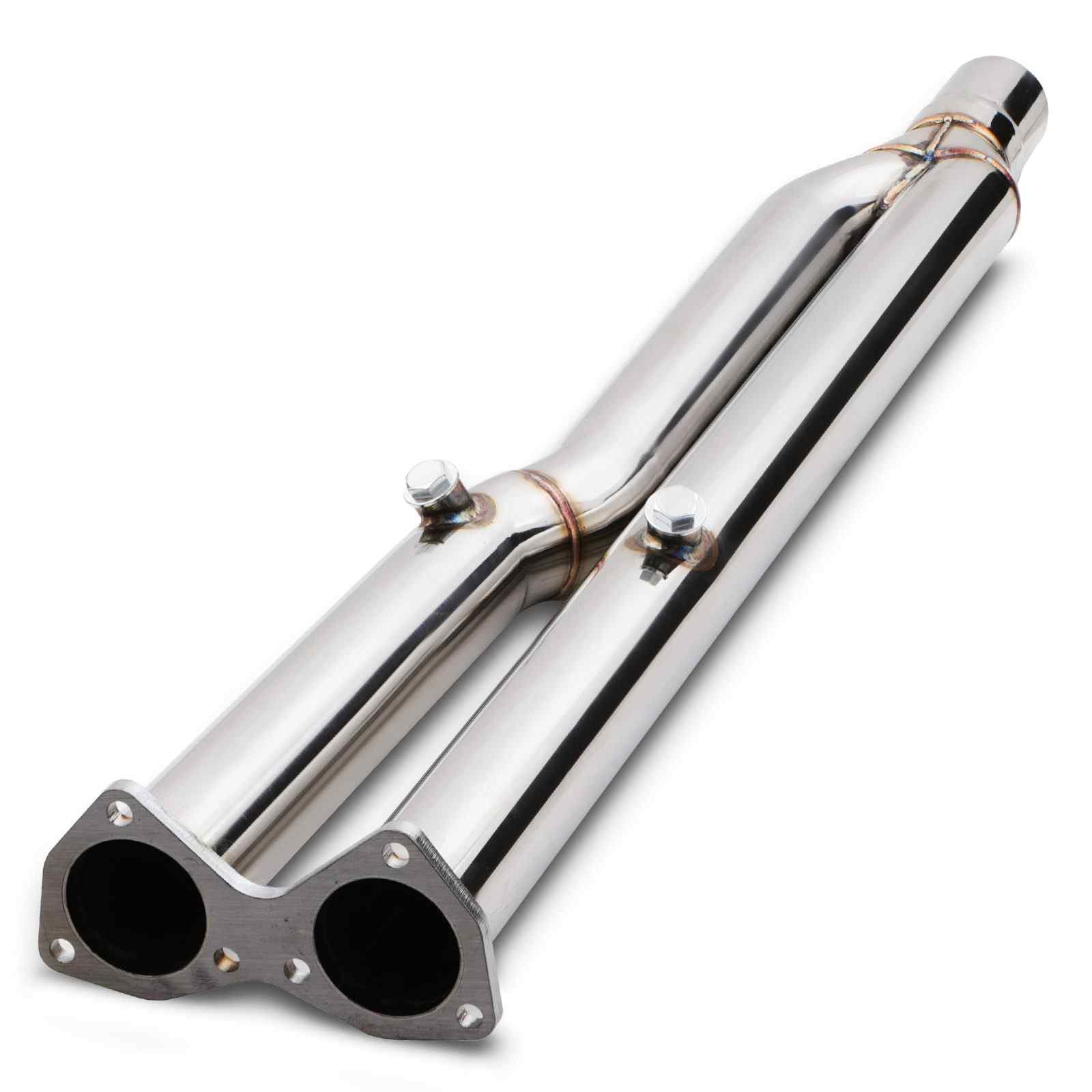 2.5" Exhaust Decat Pipe - Volkswagen Golf MK4 R32 3.2 03-04