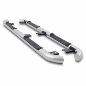 Toyota Hilux Vigo Silver Side Steps Rails