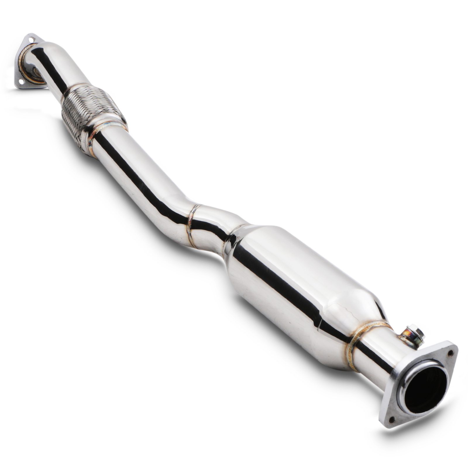 2.5" Exhaust Decat Downpipe - Vauxhall Astra H MK5 2.0 Z20LEH VXR 04-09