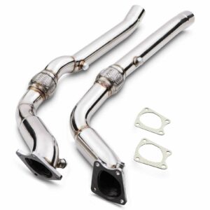 3" Exhaust Decat Downpipes - Audi RS6 C5 BI-Turbo Saloon / Avant 4.2L V8 02-04