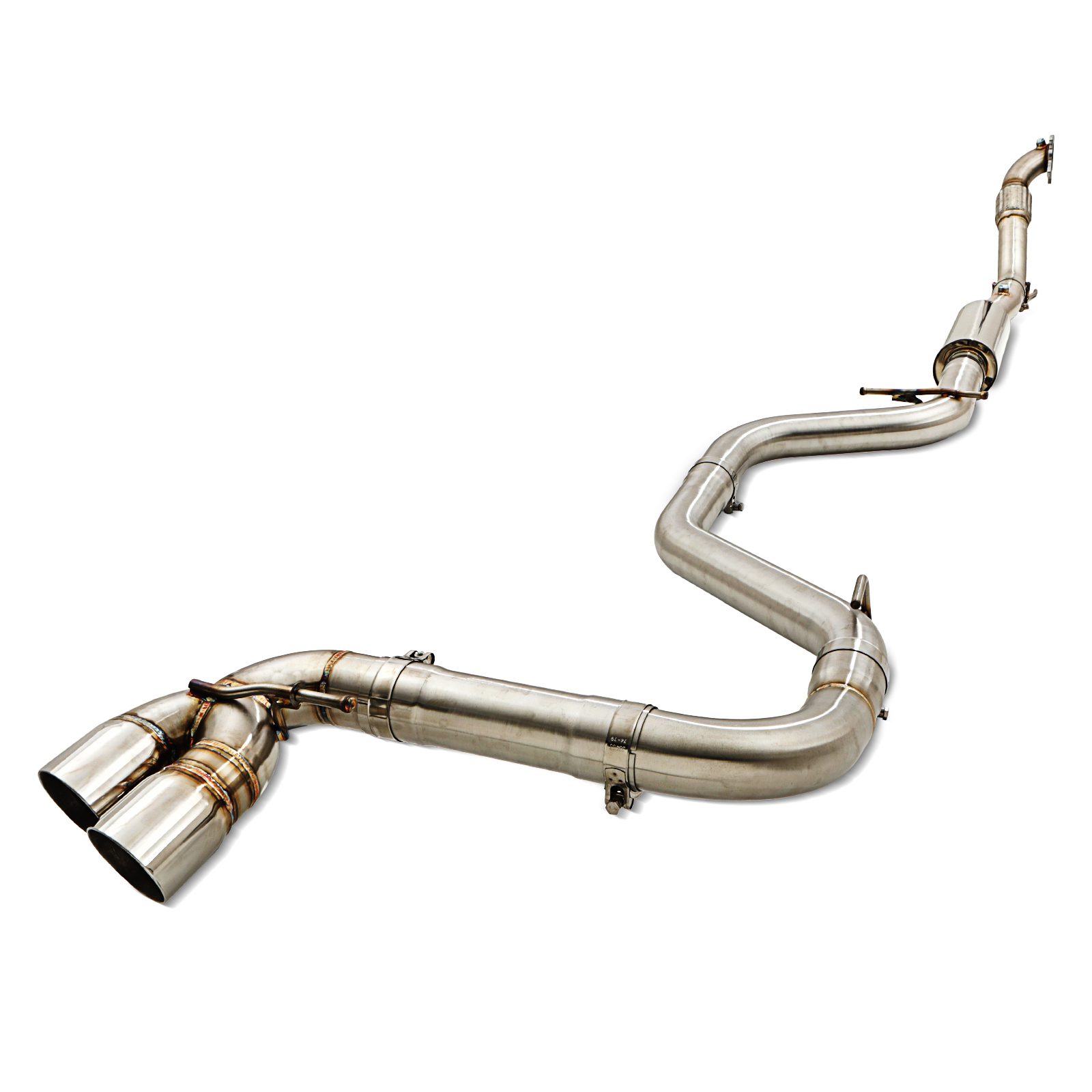 Turbo Back Exhaust System – Audi TT MK2 8J 2.0TFSI 06-10