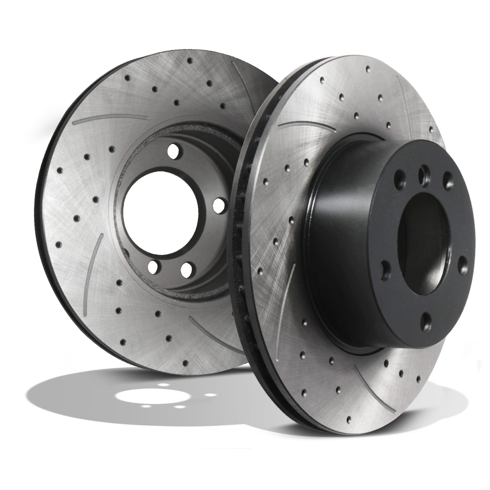Front Drilled 296mm Brake Discs - BMW 5 Series E39 528I 530D 535I 1996-2002