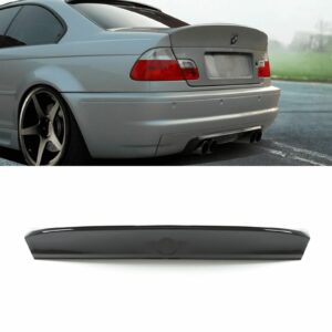 CSL Style Gloss Black Rear Spoiler - BMW 3 Series E46 98-05
