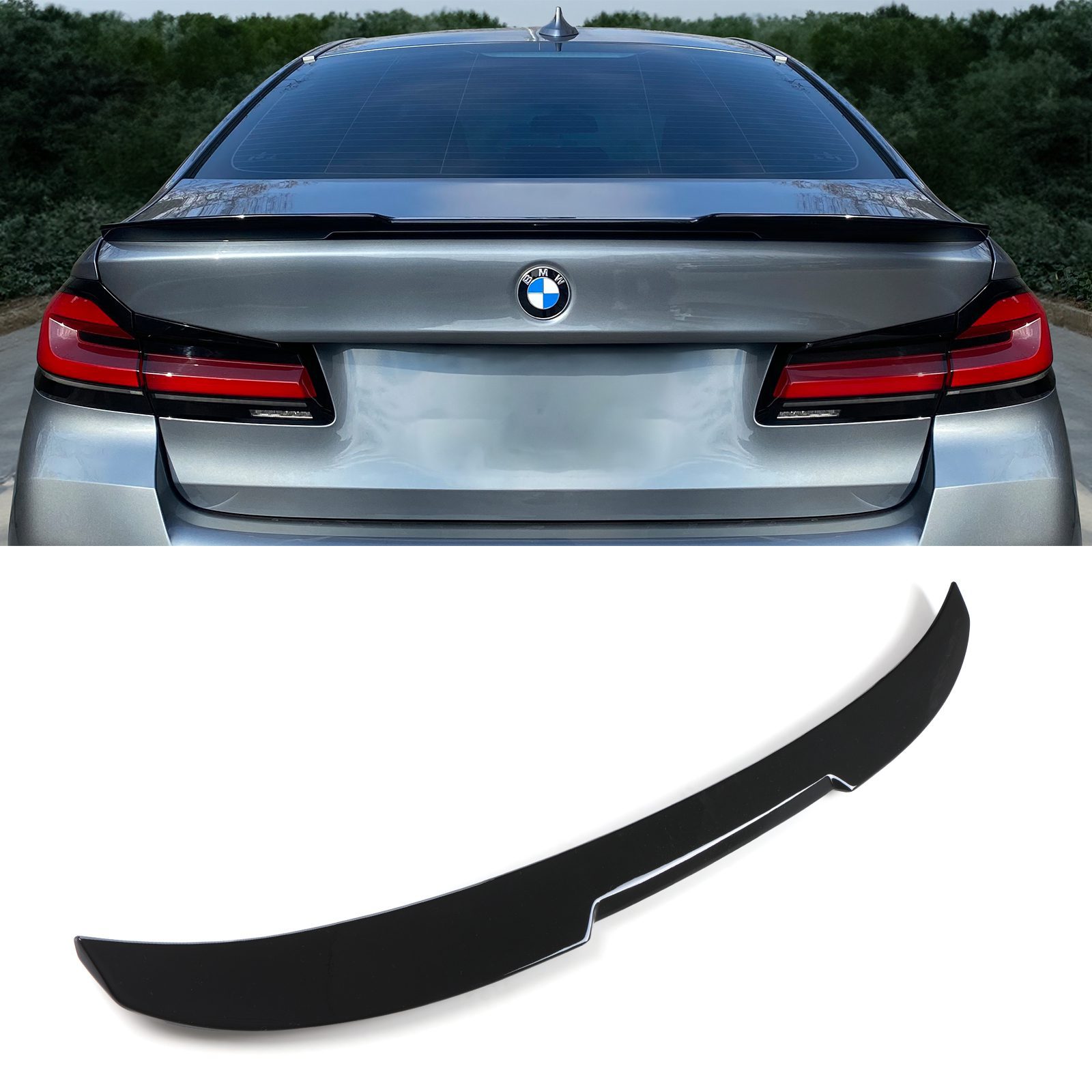 CS Style Rear Spoiler - BMW 5 Series G30 17-20