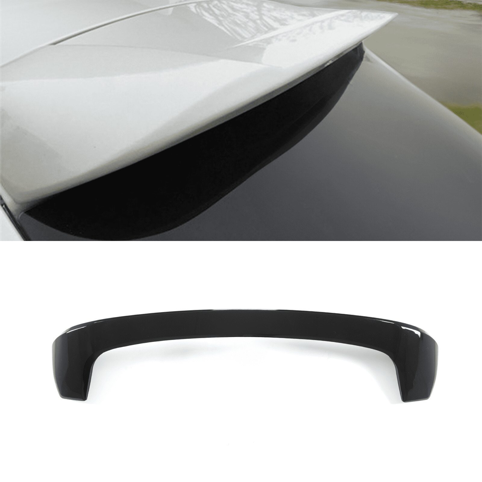 Gloss Black Roof Spoiler Extension - BMW X1 E84 12-15