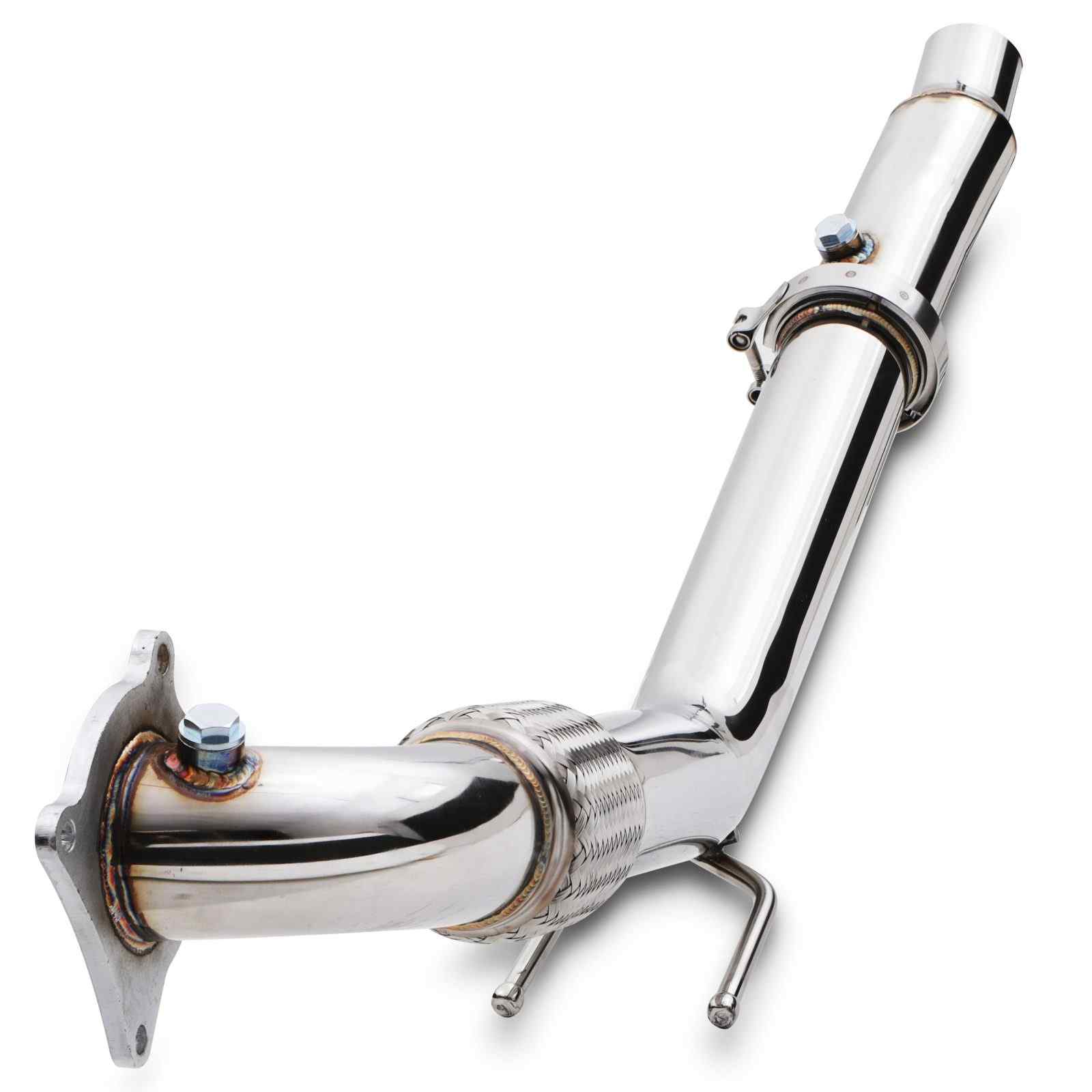 3" Exhaust Decat Downpipe - Skoda Octavia VRS 1Z MK2 2.0 TFSI 05-13