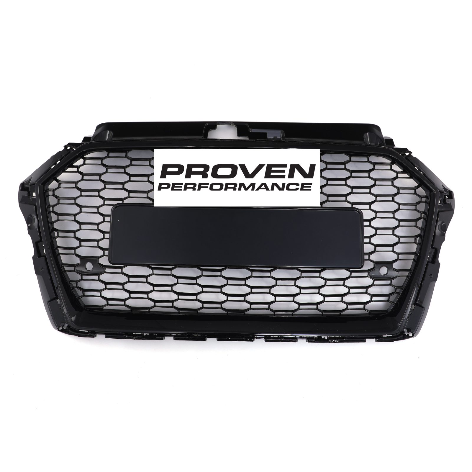 Front RS3 Style Grille Chrome Badge Audi A3 8V 2015 2018 No Adaptive Cruise