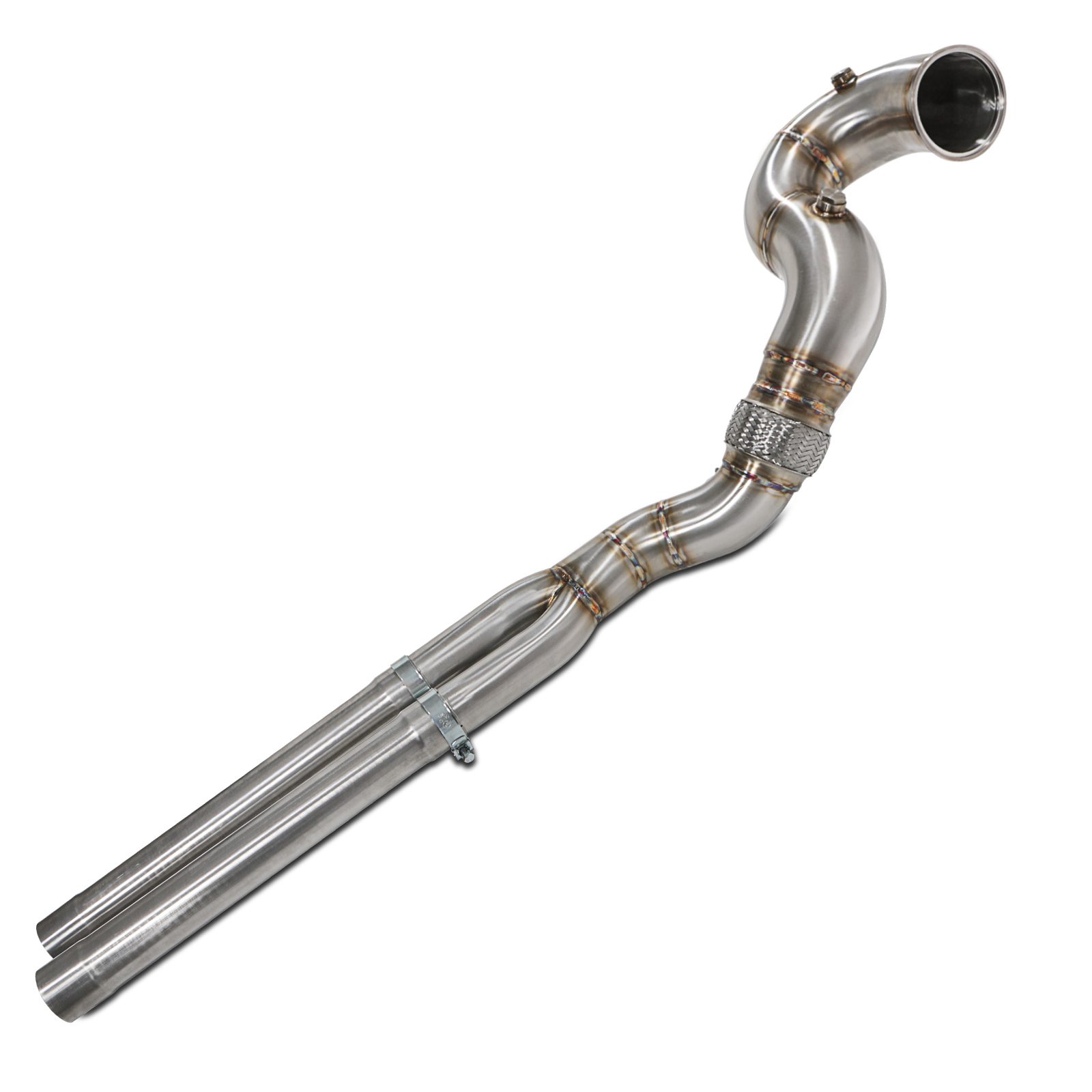 Audi RS3 8V Quattro 2.5 TFSI 17-20 4″ Exhaust Decat Downpipe